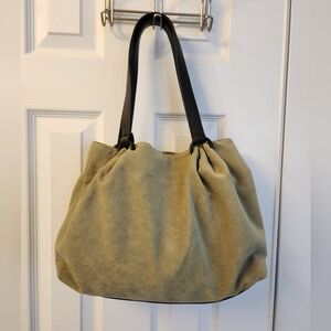 Estee Lauder Olive Green Shoulder Bag